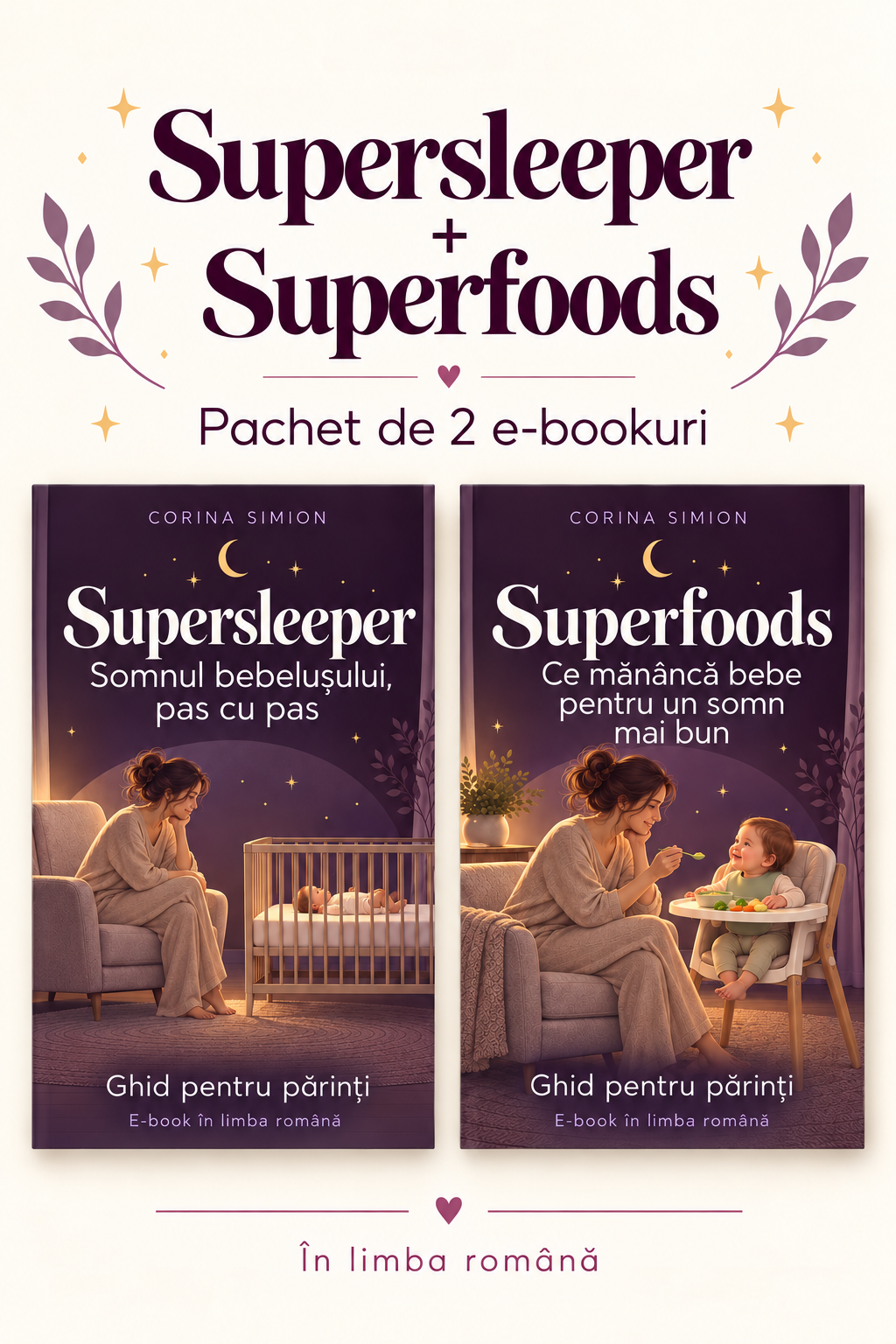 Supersleeper + Superfoods – Pachet de 2 e-bookuri