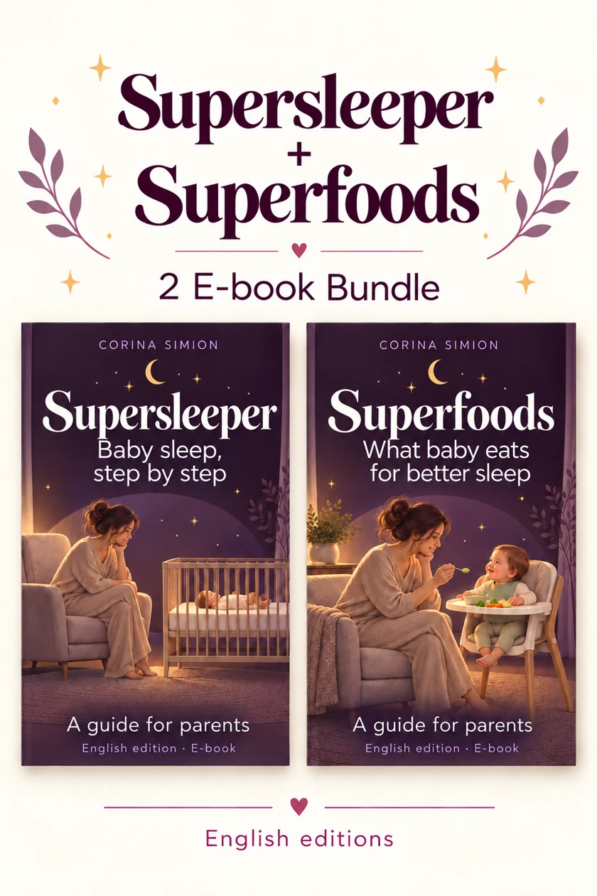 Supersleeper and Superfoods — 2 E-book Bundle, English editions, by Corina Simion.