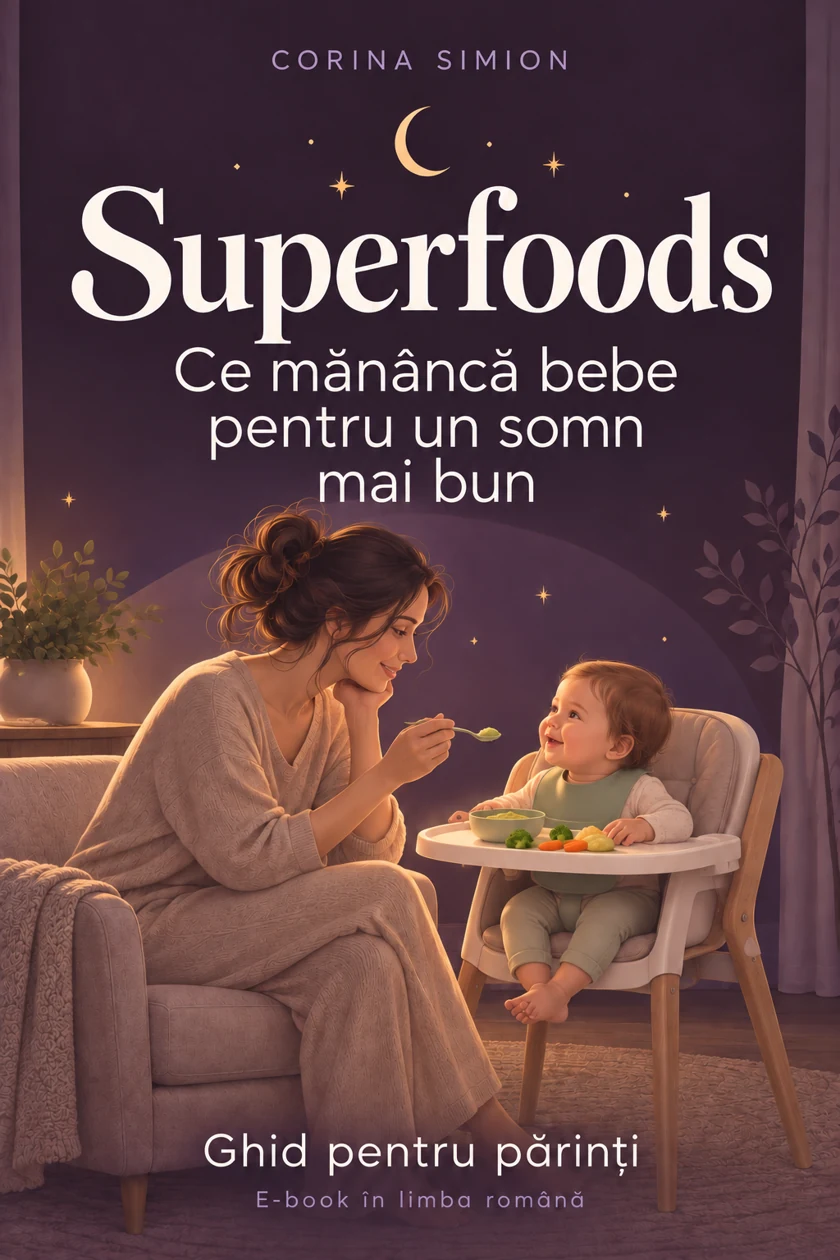 Superfoods — Ce mănâncă bebe pentru un somn mai bun, de Corina Simion